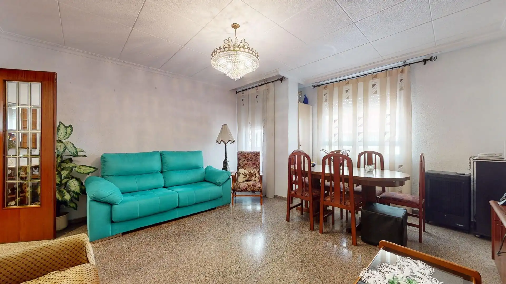 Living room of Flat for sale in Elche / Elx  with Balcony