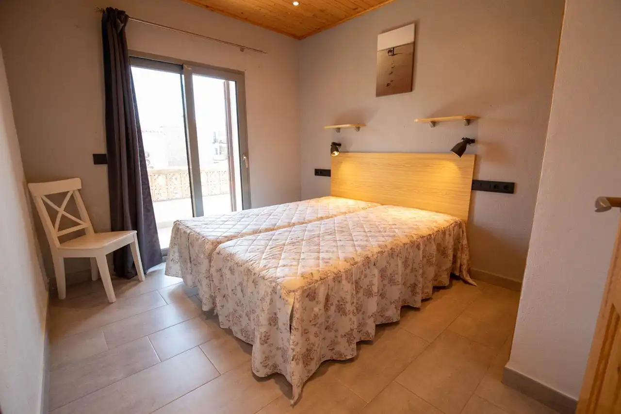 Schlafzimmer von Haus oder Chalet zum Verkauf in L'Escala mit Klimaanlage, Terrasse und Möbliert