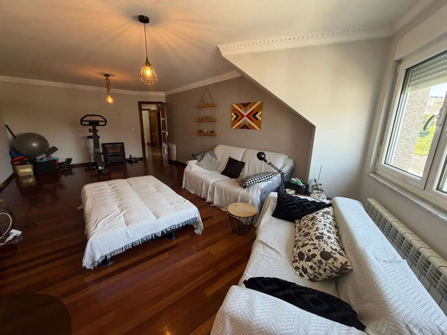 Sala de estar de Casa o chalet en venta en Lugo con Calefacción, Terraza y Balcón
