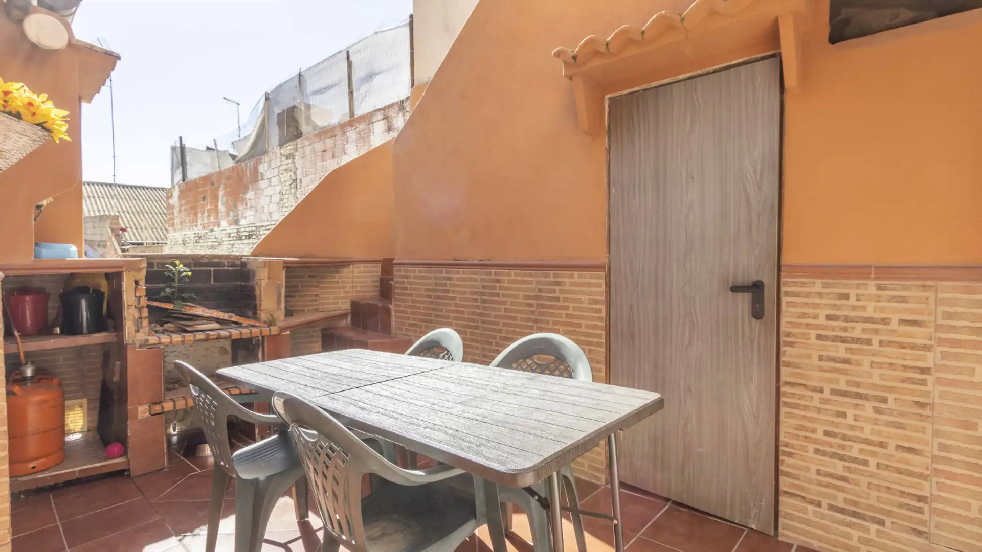 Terrace of Flat for sale in Meliana  with Terrace and Balcony