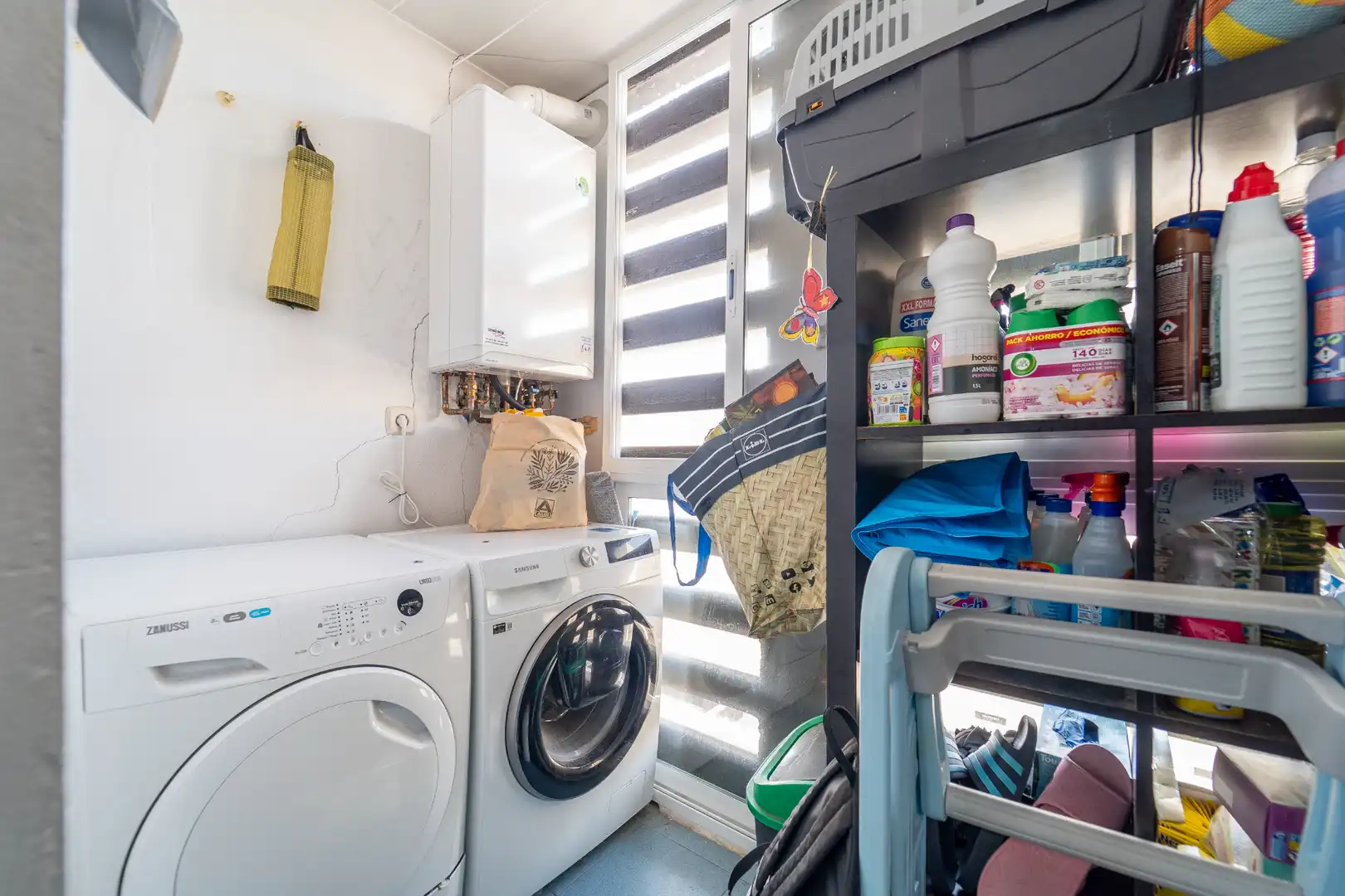 Kitchen of Flat for sale in Móstoles  with Air Conditioner, Storage room and Furnished
