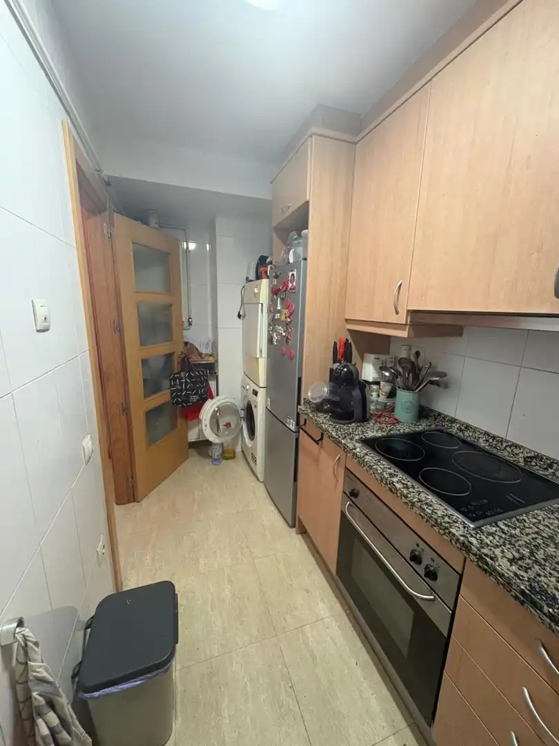 Küche von Wohnung zum Verkauf in Esparreguera mit Heizung und Balkon