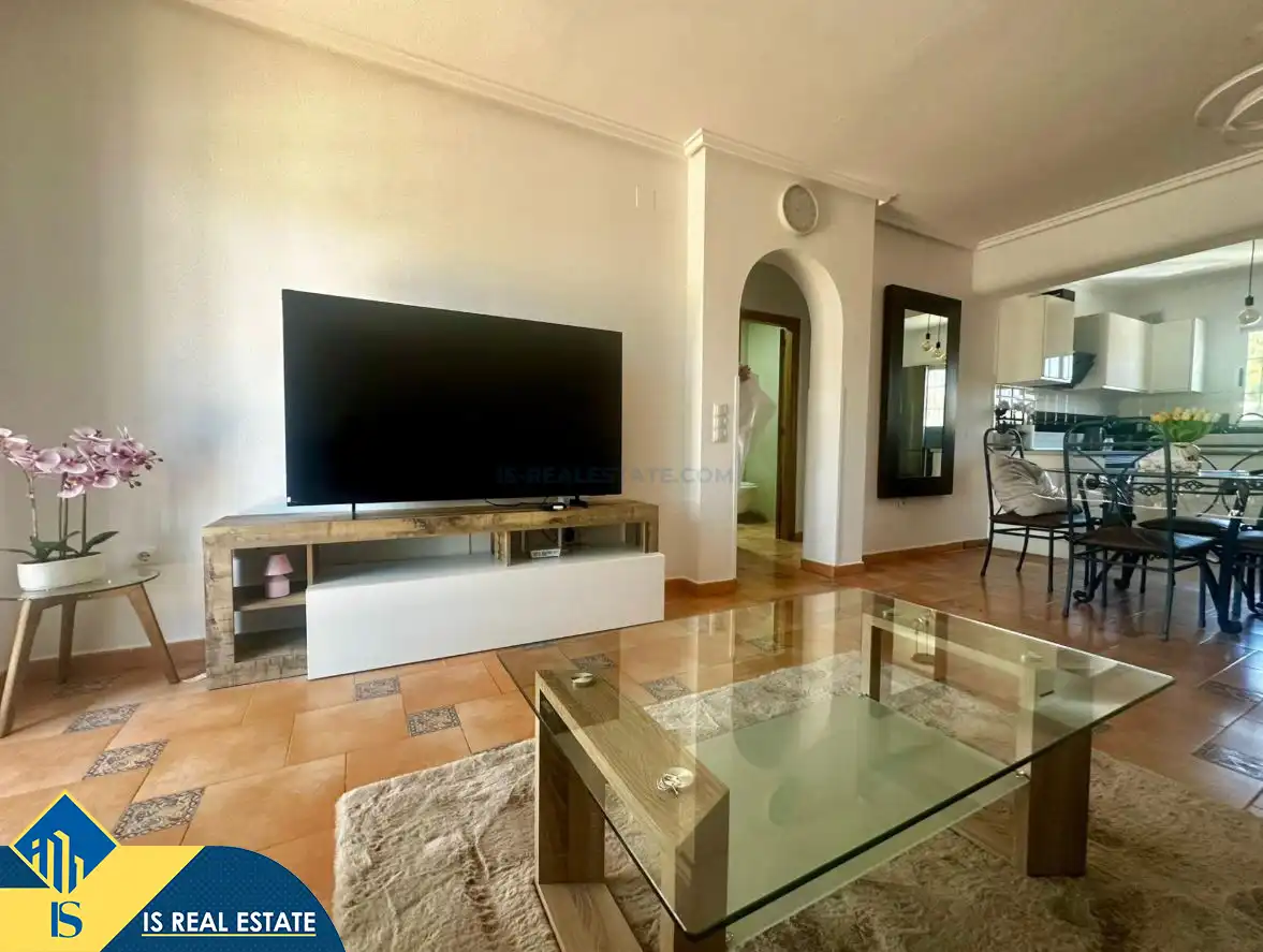 Sala d'estar de Casa adosada de lloguer en Orihuela amb Aire condicionat, Calefacció i Terrassa
