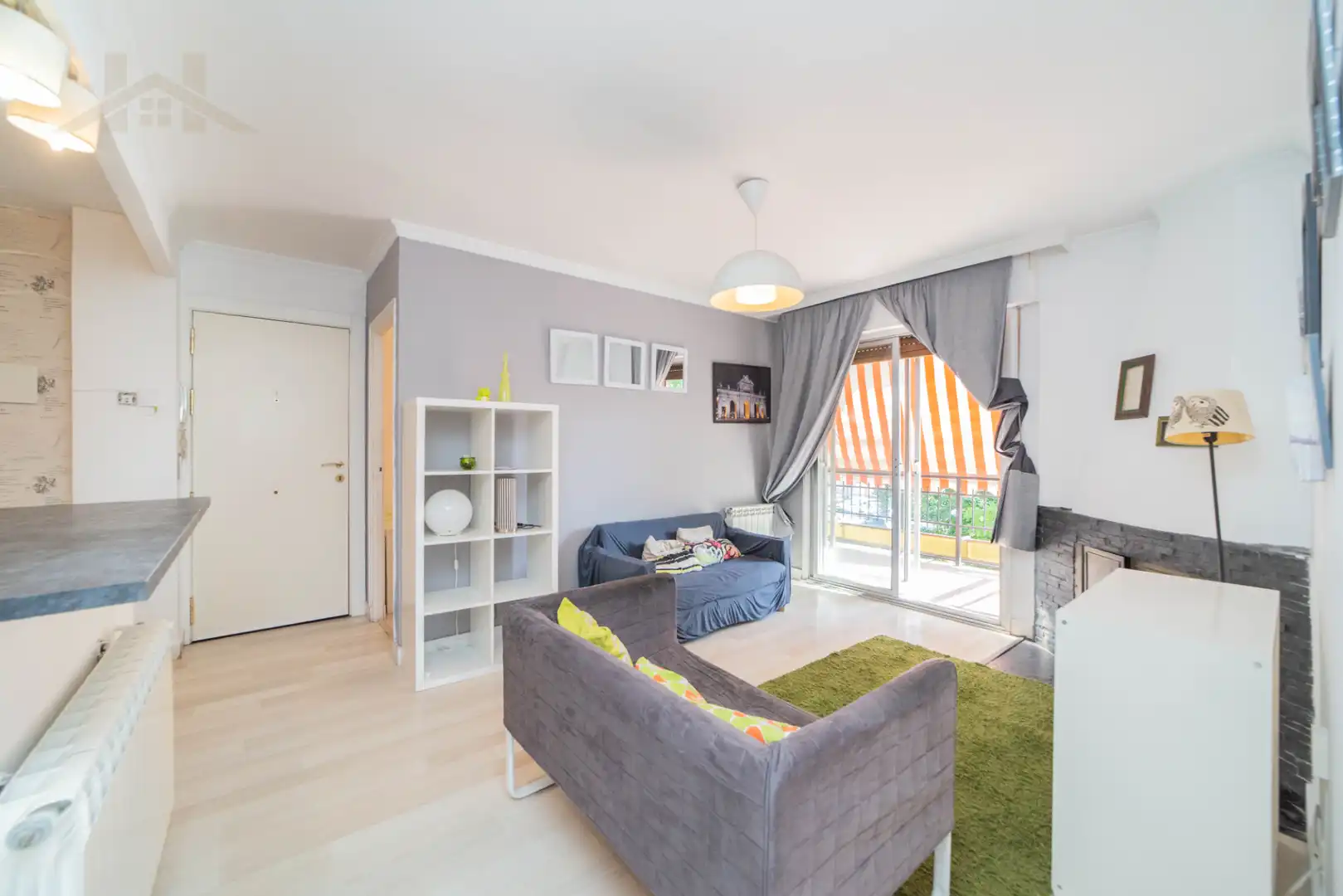 Living room of Flat for sale in Collado Villalba  with Heating, Terrace and Storage room