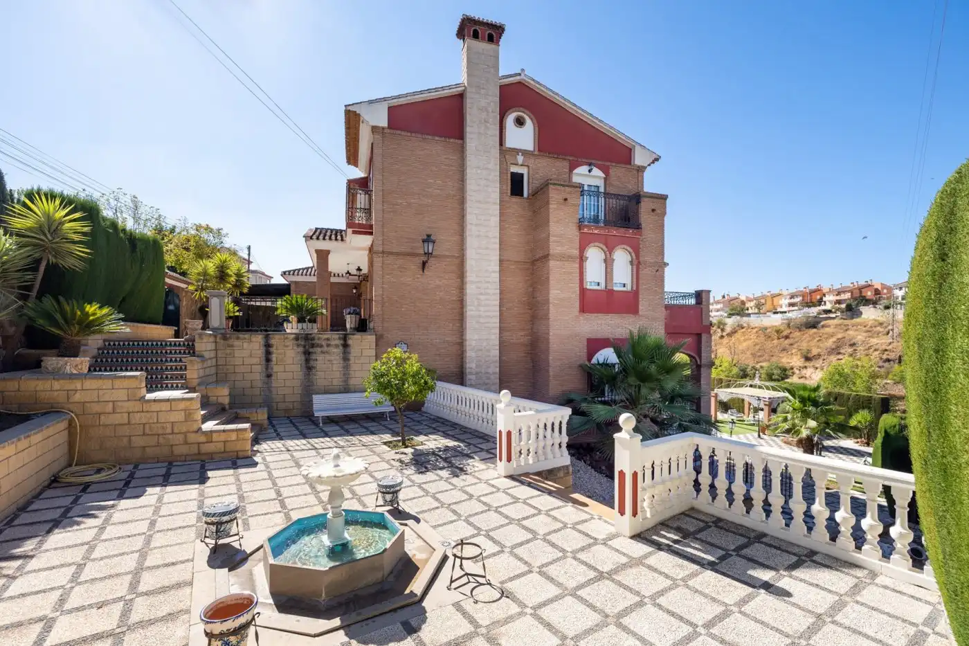 Detached house with terrace for sale in Calle ABEDUL, imagen 67