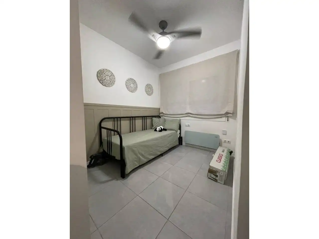 Schlafzimmer von Wohnung zur Miete in Castelldefels mit Klimaanlage, Privatgarten und Terrasse