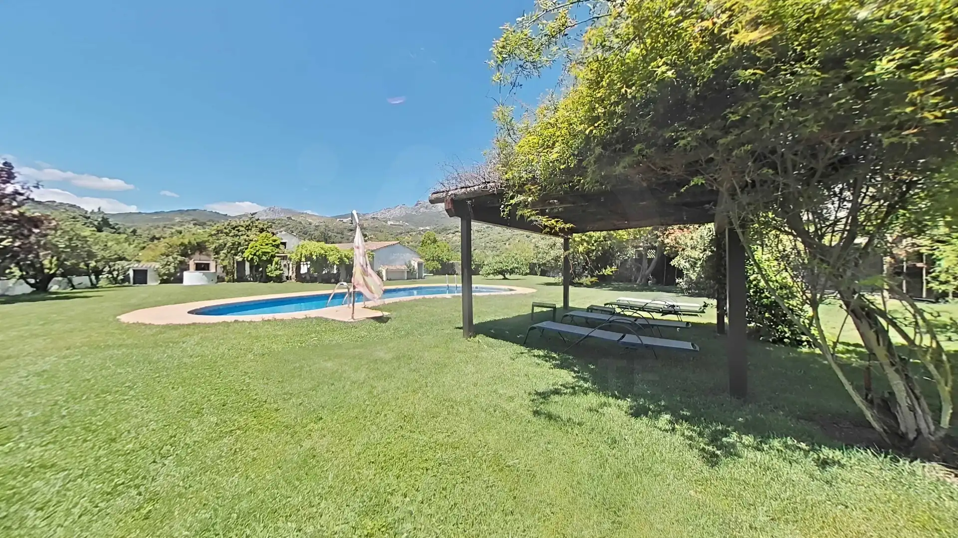 Jardín de Casa o chalet en venta en Cortes de la Frontera con Aire acondicionado, Calefacción y Terraza