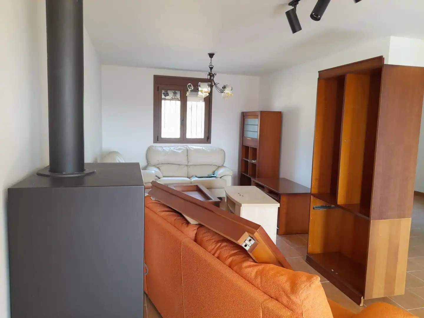 Sala de estar de Casa o chalet en venta en Batea con Trastero y Amueblado