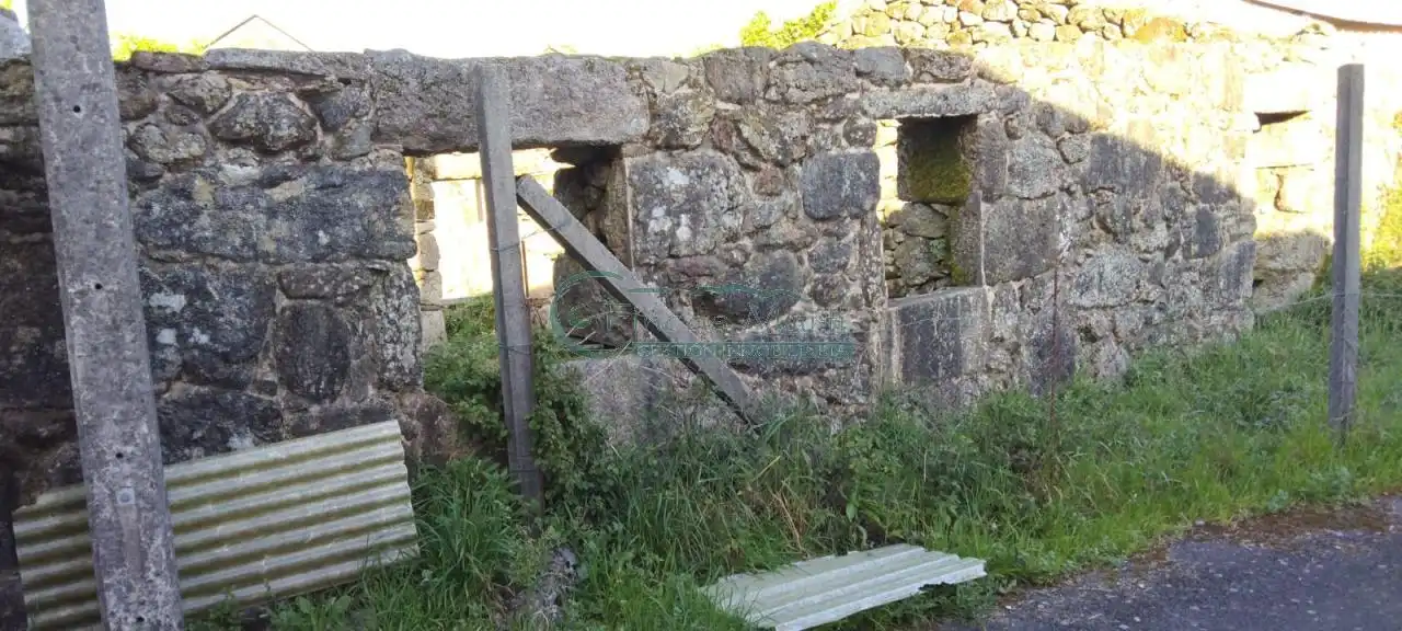 Vista exterior de Casa o chalet en venta en A Cañiza   con Calefacción y Jardín privado