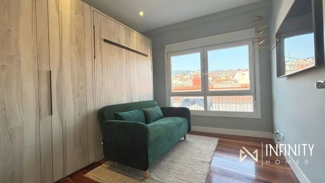 Living room of Flat for rent in Bilbao   with Heating and Terrace
