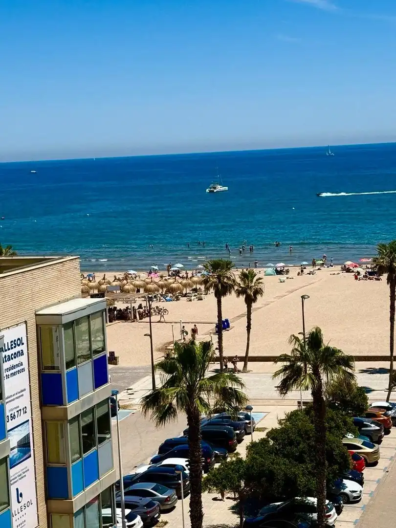Vista exterior de Apartamento de alquiler en Alboraya con Aire acondicionado, Terraza y Amueblado