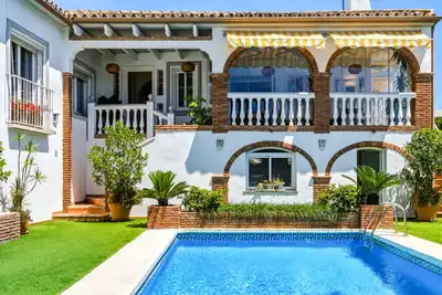 Detached house with pool for sale in El Faro de Calaburra - Chaparral, imagen 47