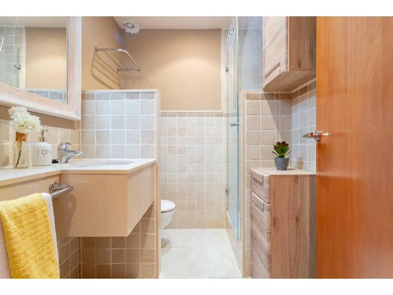 Baño de Casa o chalet en venta en Mont-roig del Camp con Aire acondicionado, Calefacción y Jardín privado
