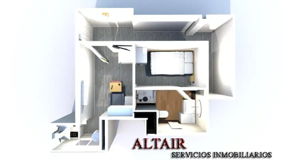 Habitación de Apartamento de alquiler en Getafe con Aire acondicionado, Amueblado y Lavadora