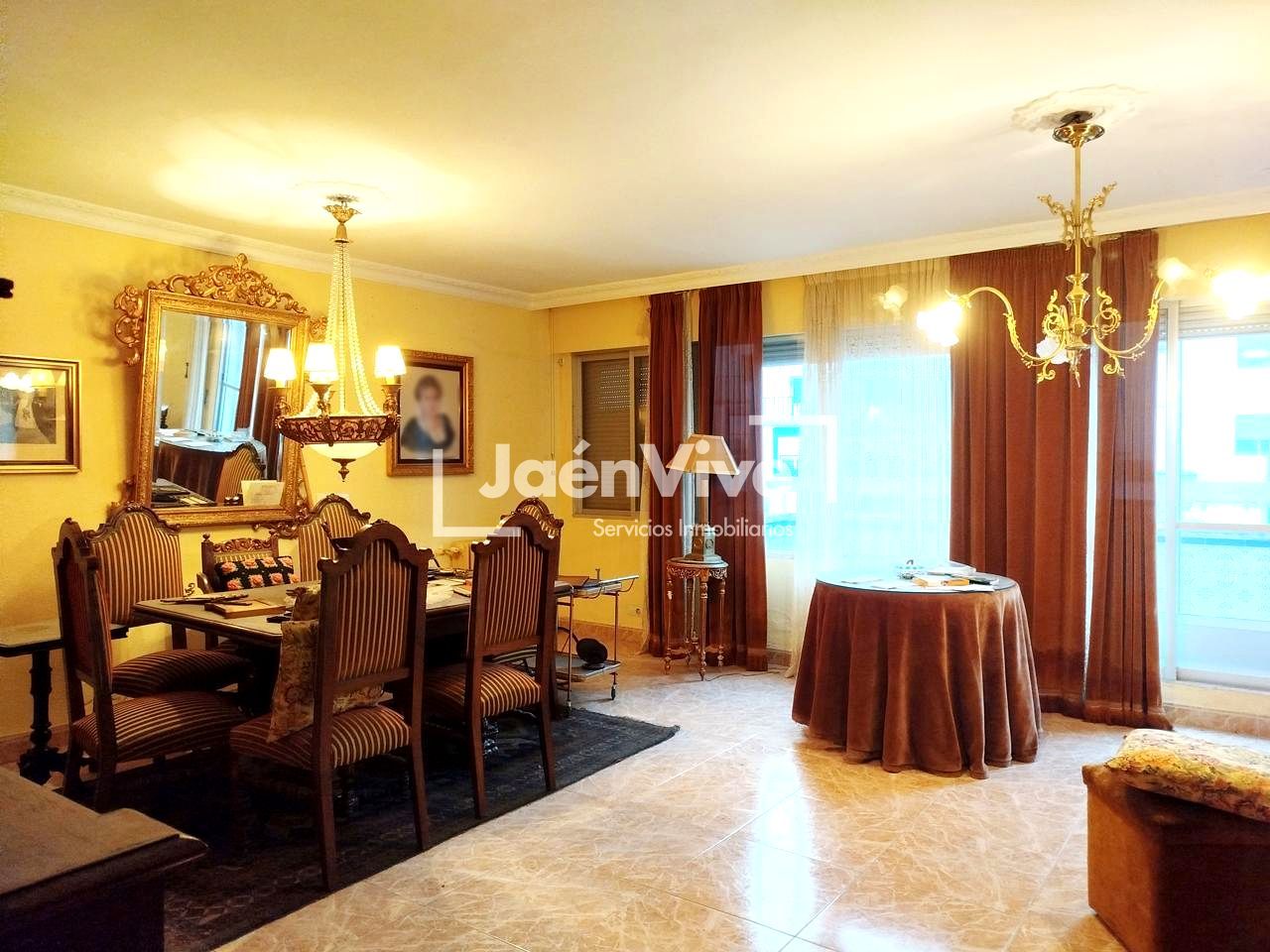Dining room of Attic for sale in  Jaén Capital  with Heating and Balcony