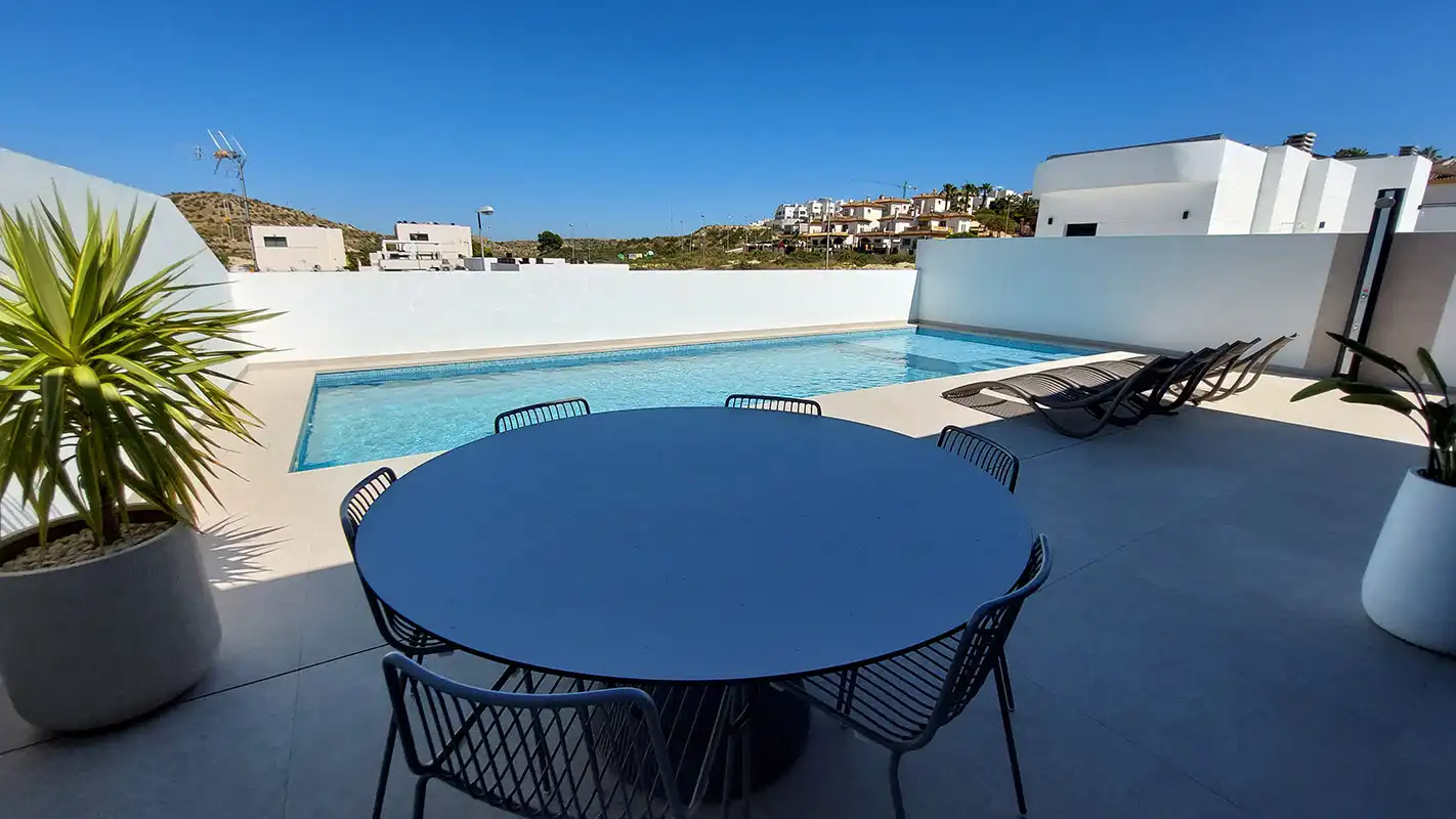 Terraza de Casa o chalet en venta en Rojales con Aire acondicionado, Calefacción y Jardín privado