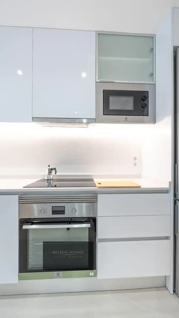 Cuina de Apartament en venda en Orihuela amb Aire condicionat, Calefacció i Jardí privat