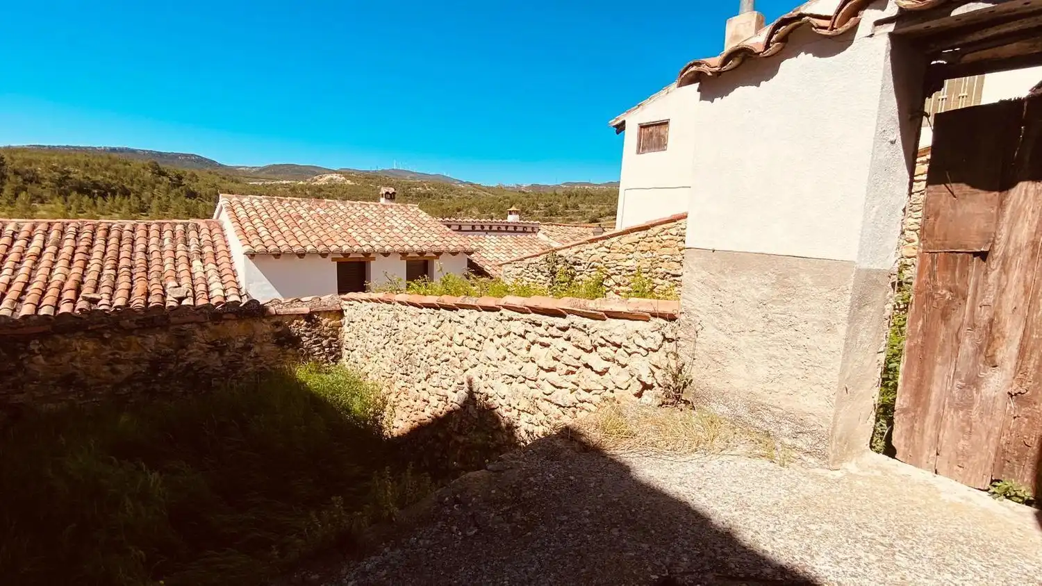 Vista exterior de Finca rústica en venta en Palanques con Jardín privado, Terraza y Trastero