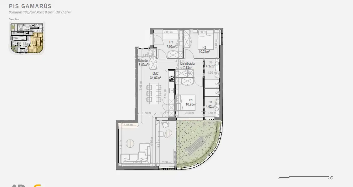 Apartamento en venta en Palafrugell con Aire acondicionado, Calefacción y Alarma