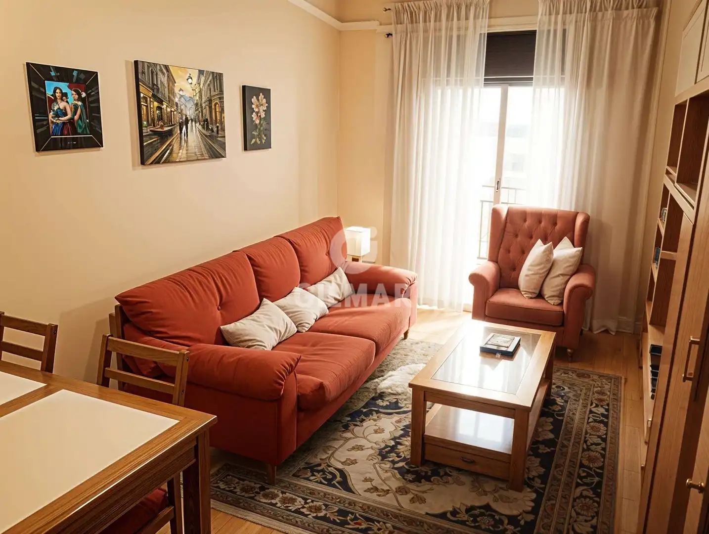 Sala de estar de Piso en venta en Madrid con Calefacción y Jardín privado