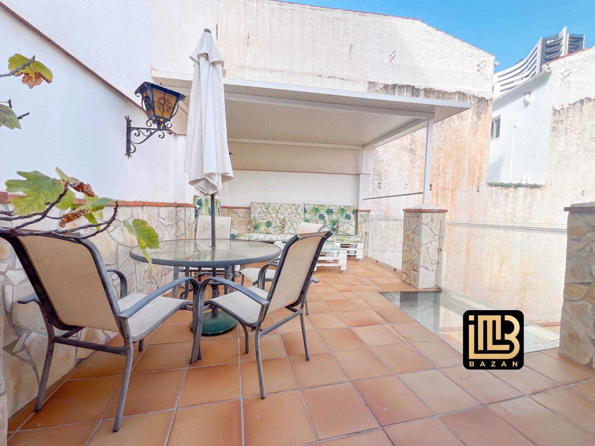 Terrace of Duplex to share in Málaga Capital  with Air Conditioner, Terrace and Furnished