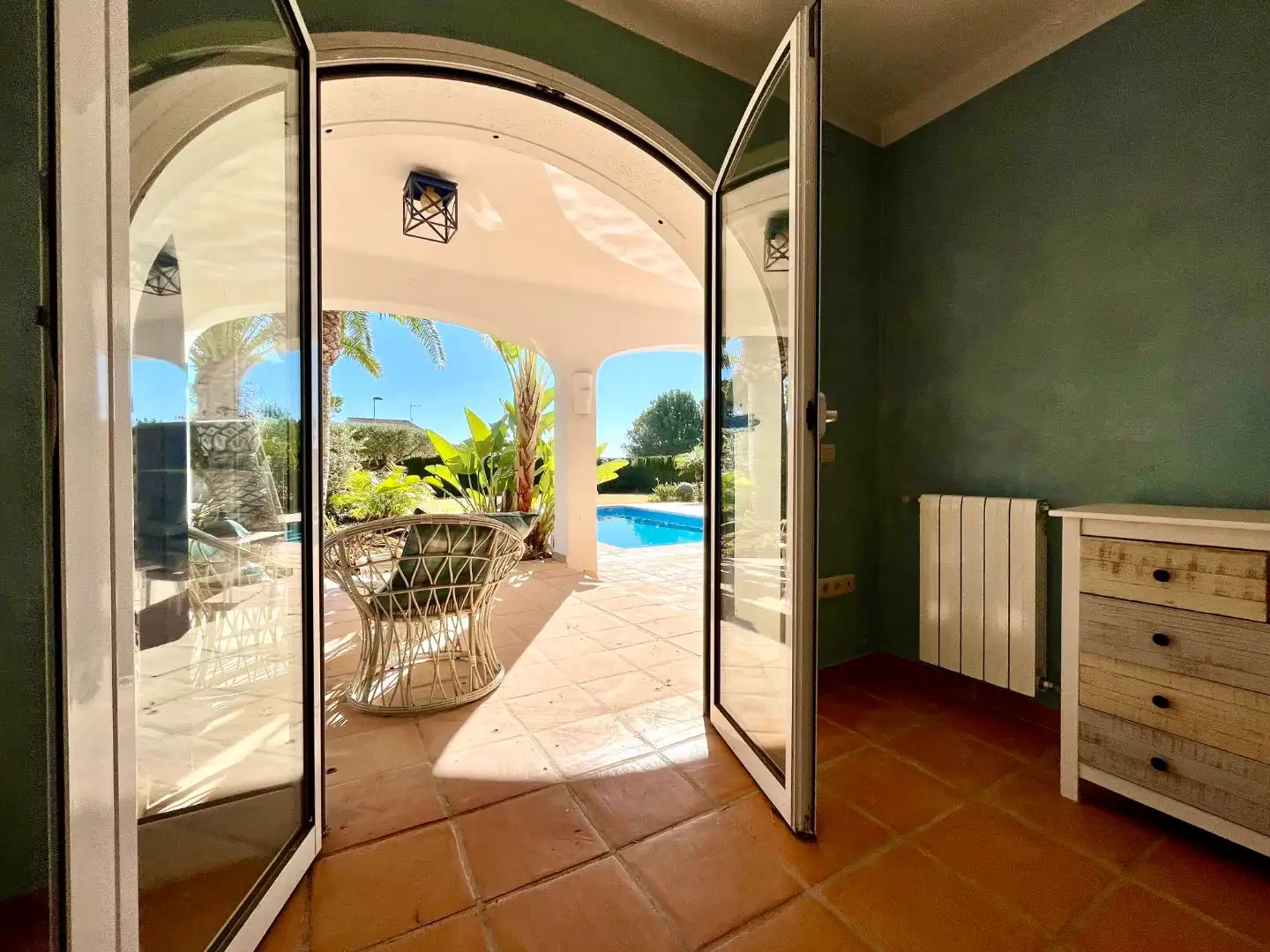 Terraza de Casa o chalet en venta en L'Ametlla de Mar  con Aire acondicionado, Terraza y Piscina