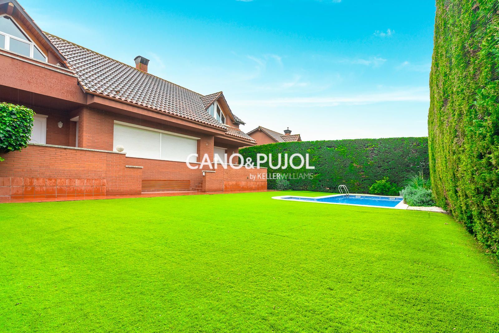 Garden of House or chalet to rent in Sant Cugat del Vallès  with Air Conditioner, Heating and Storage room