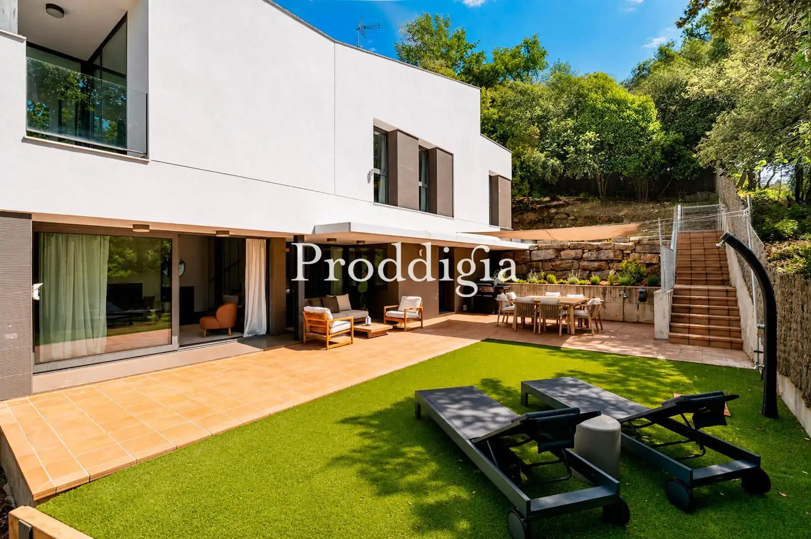 Terrace of Houses for rent in Barcelona  with Air Conditioner, Heating and Furnished