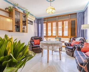 Living room of Flat for sale in Huétor Tájar  with Air Conditioner, Parquet flooring and Terrace