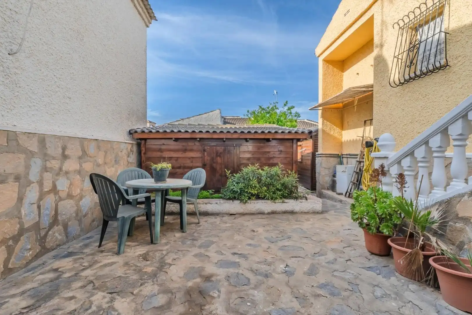 Terraza de Casa o chalet en venta en Torrevieja con Jardín privado