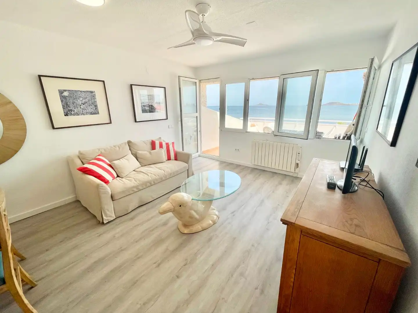 Living room of Apartments for rent in Cartagena  with Air Conditioner, Terrace and Furnished