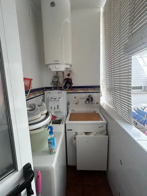 Küche von Wohnung zum Verkauf in Corbera mit Abstellraum, Möbliert und Waschmaschine