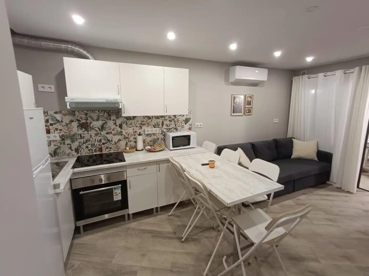 Cocina de Apartamento de alquiler en Mogán con Aire acondicionado, Terraza y Amueblado