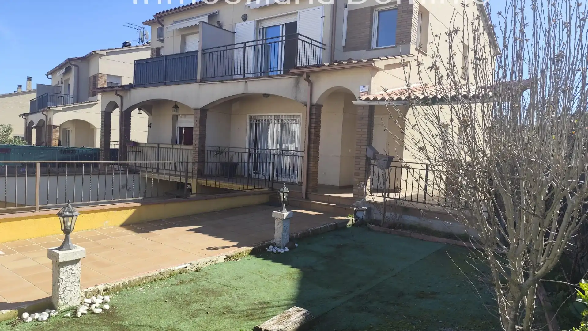 Exterior view of Single-family semi-detached for sale in Maçanet de la Selva  with Heating, Private garden and Terrace