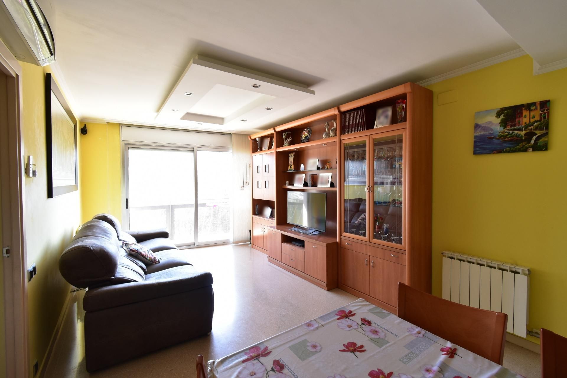 Sala d'estar de Pis en venda en  Barcelona Capital amb Aire condicionat, Calefacció i Terrassa