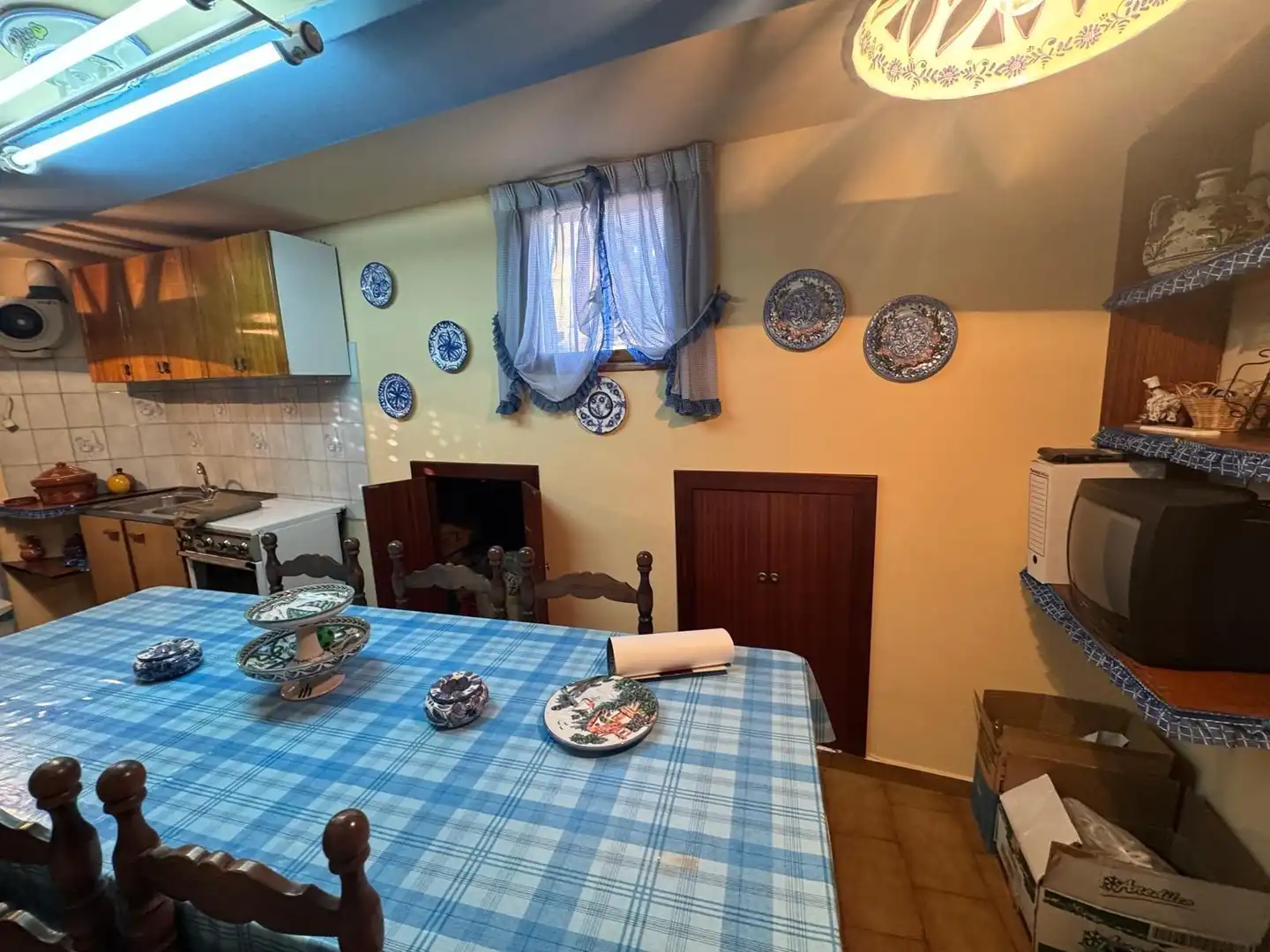 Küche von Wohnung zum Verkauf in Illueca mit Klimaanlage, Heizung und Terrasse