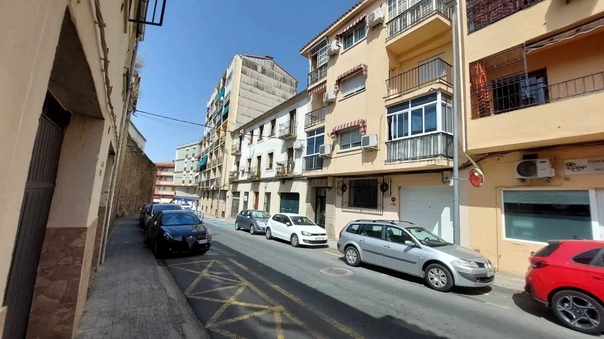 Exterior view of Flat for rent in Plasencia  with Air Conditioner, Heating and Furnished