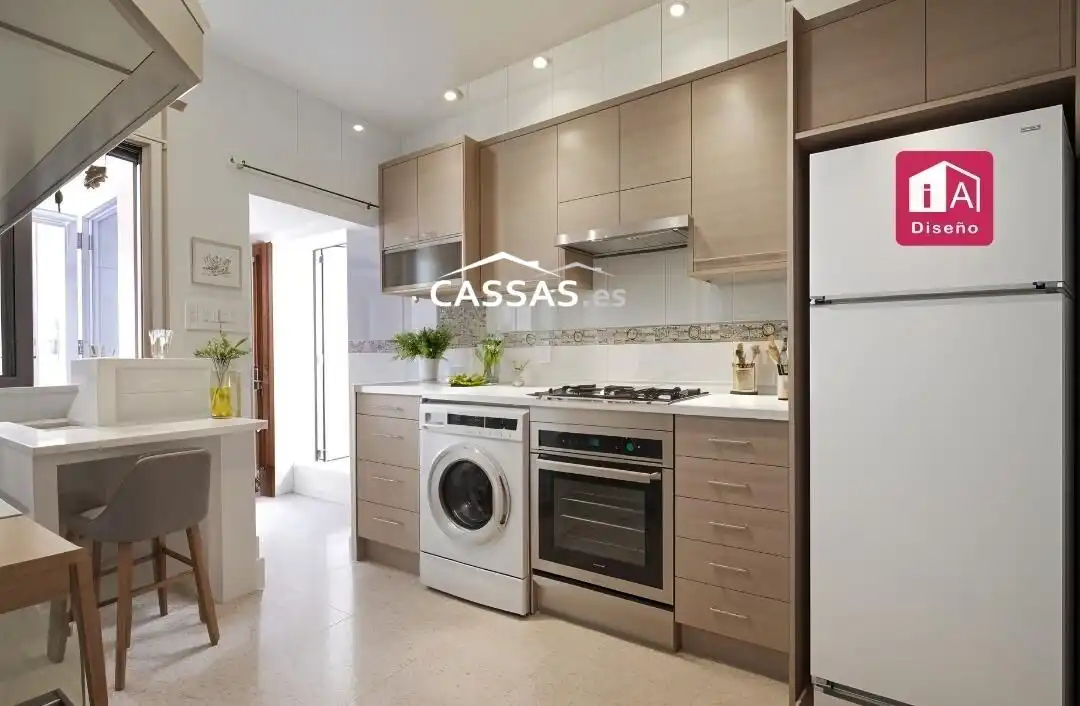 Cocina de Casa o chalet en venta en Torrejón de Ardoz con Calefacción y Terraza
