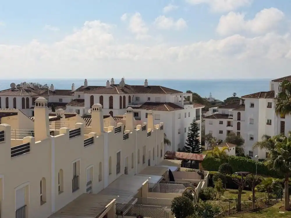 Exterior view of Detached homes for sale in Mijas  with Air Conditioner, Terrace and Storage room