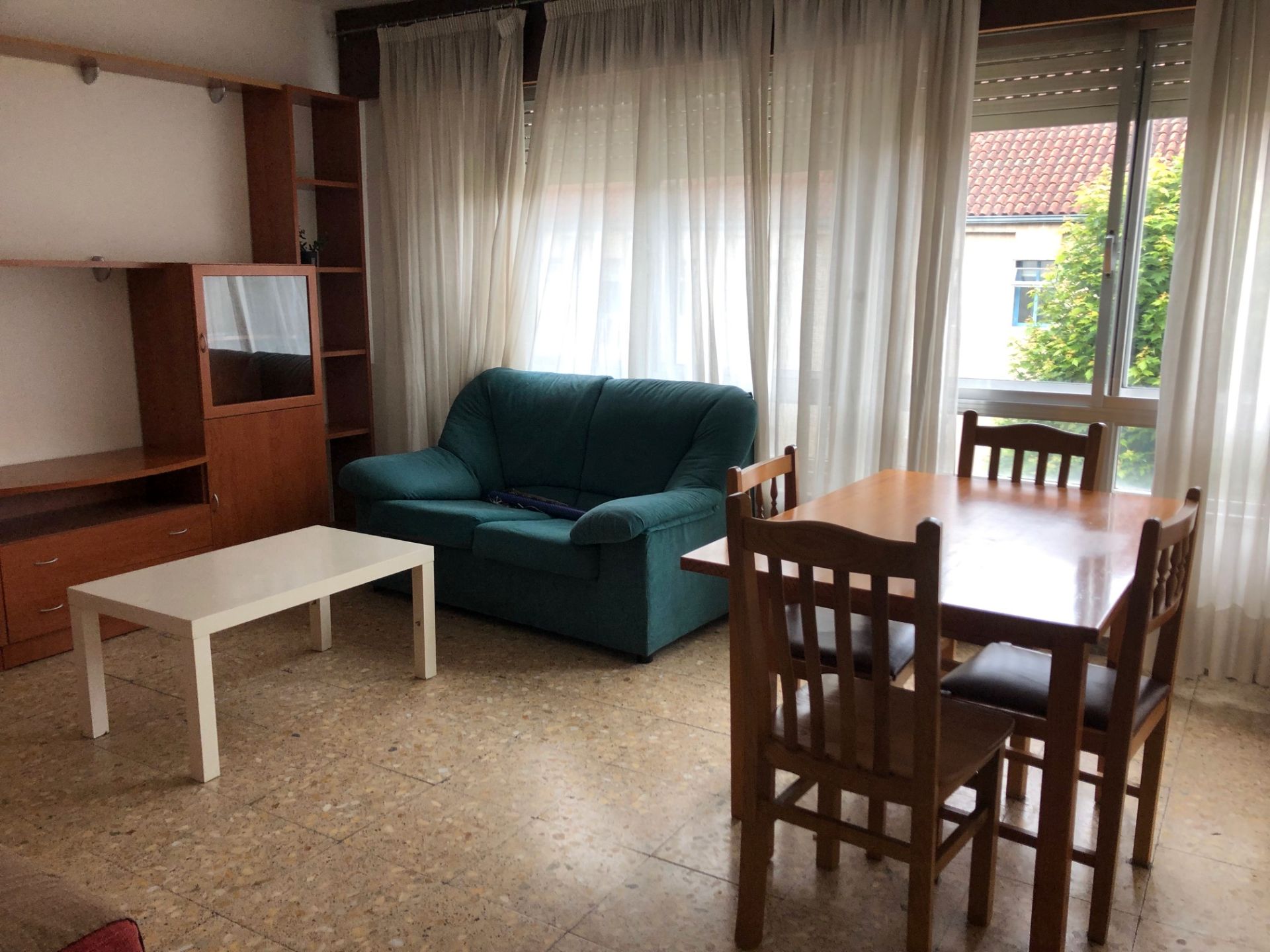 Living room of Flat to rent in Santiago de Compostela   with Furnished