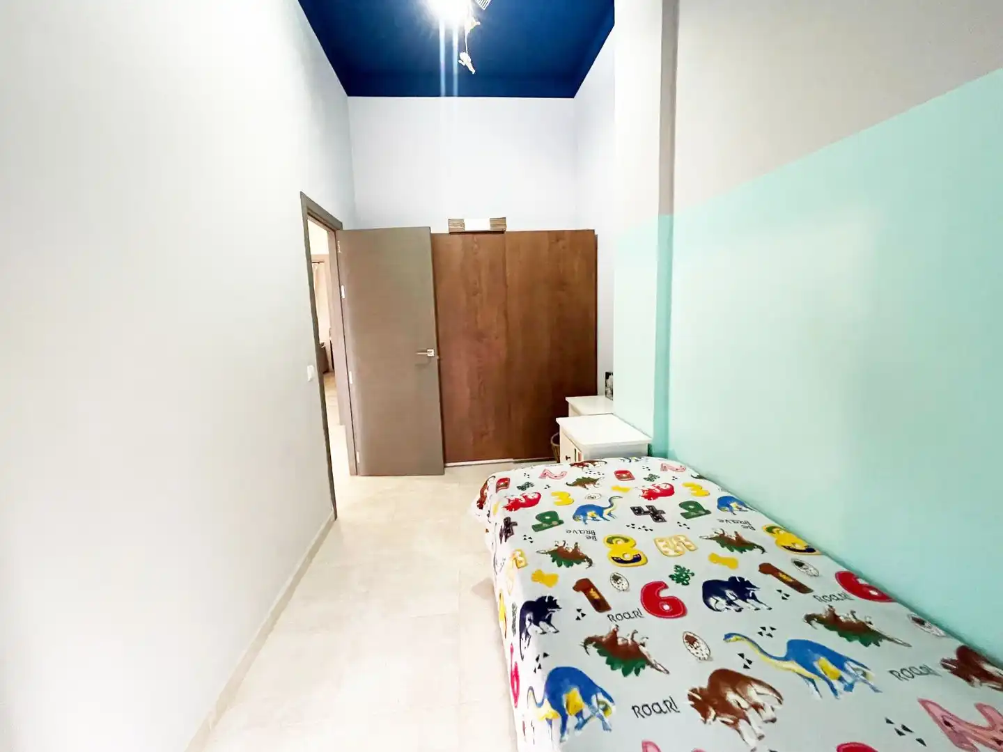 Schlafzimmer von Wohnung zum Verkauf in Colmenar mit Klimaanlage, Heizung und Terrasse