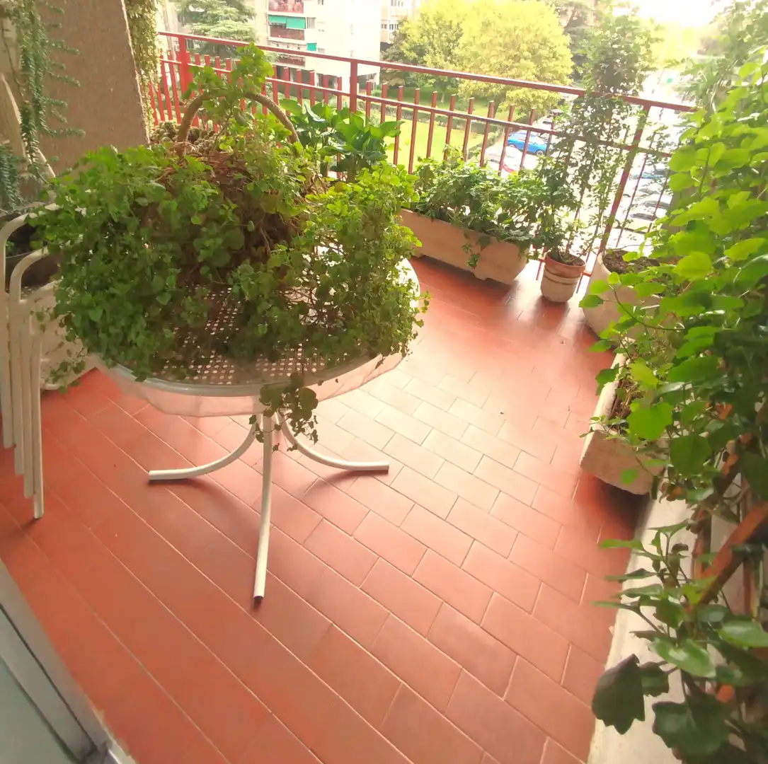 Terrasse von Wohnung zum Verkauf in Móstoles mit Klimaanlage, Heizung und Privatgarten