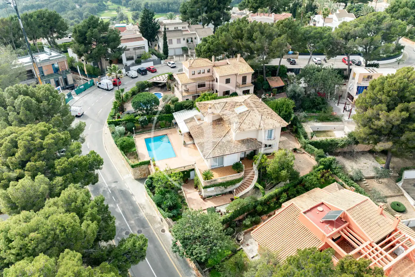 Vista exterior de Casa o xalet en venda en Calvià amb Aire condicionat, Calefacció i Jardí privat