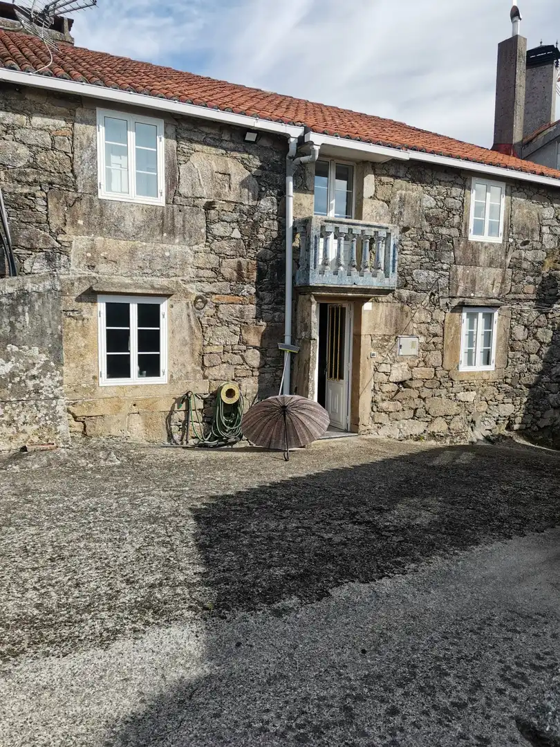 Vista exterior de Finca rústica en venta en Mazaricos con Calefacción, Jardín privado y Trastero