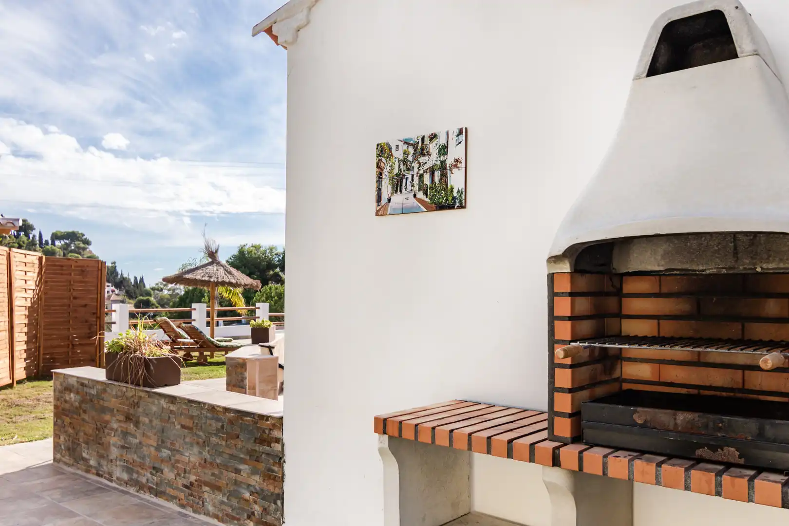 Terrassa de Casa o xalet en venda en Vélez-Málaga amb Aire condicionat, Jardí privat i Terrassa