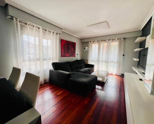 Sala d'estar de Pis de lloguer en Urnieta amb Calefacció, Terrassa i Moblat