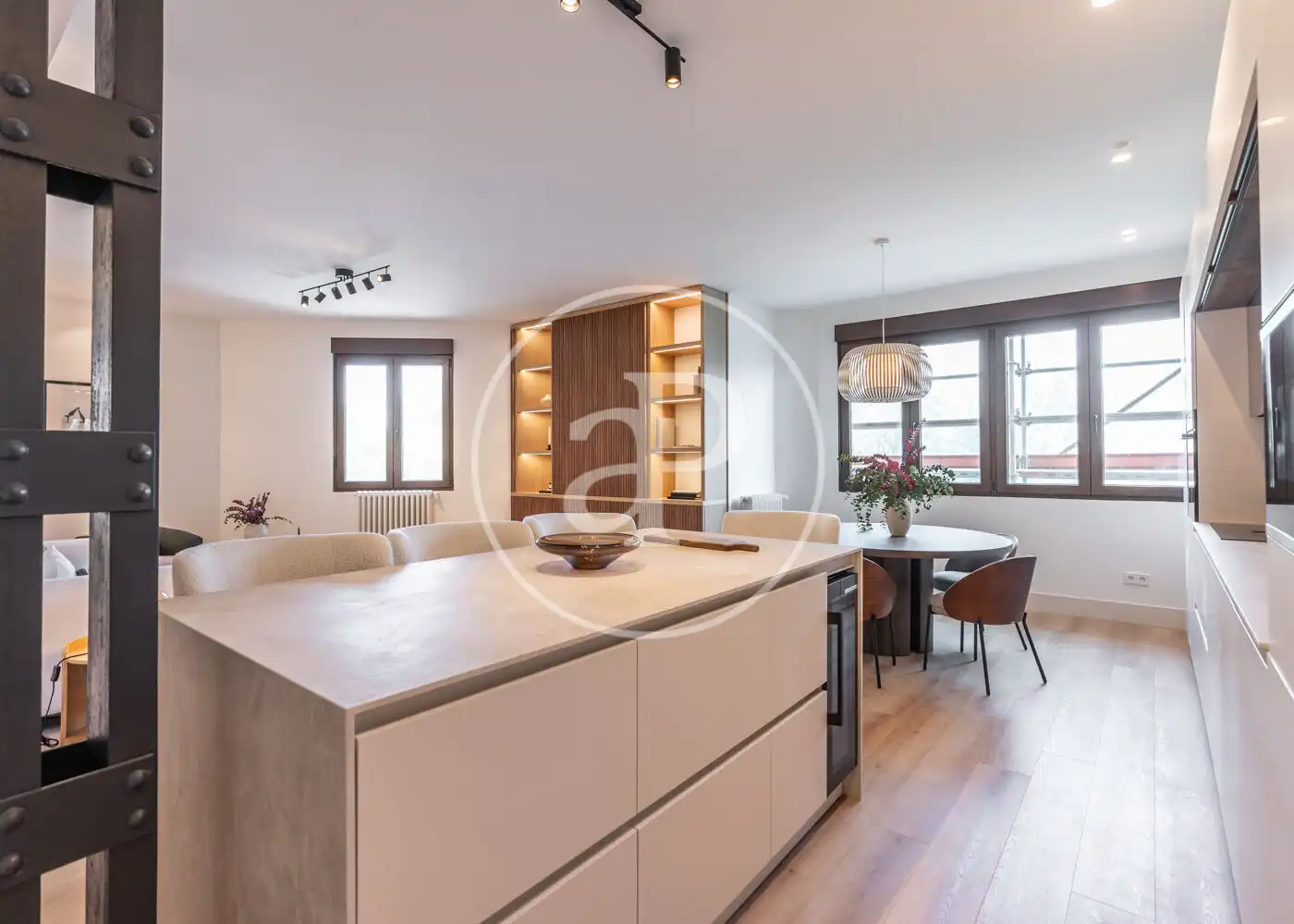 Kitchen of Flat for sale in Madrid  with Heating and Furnished