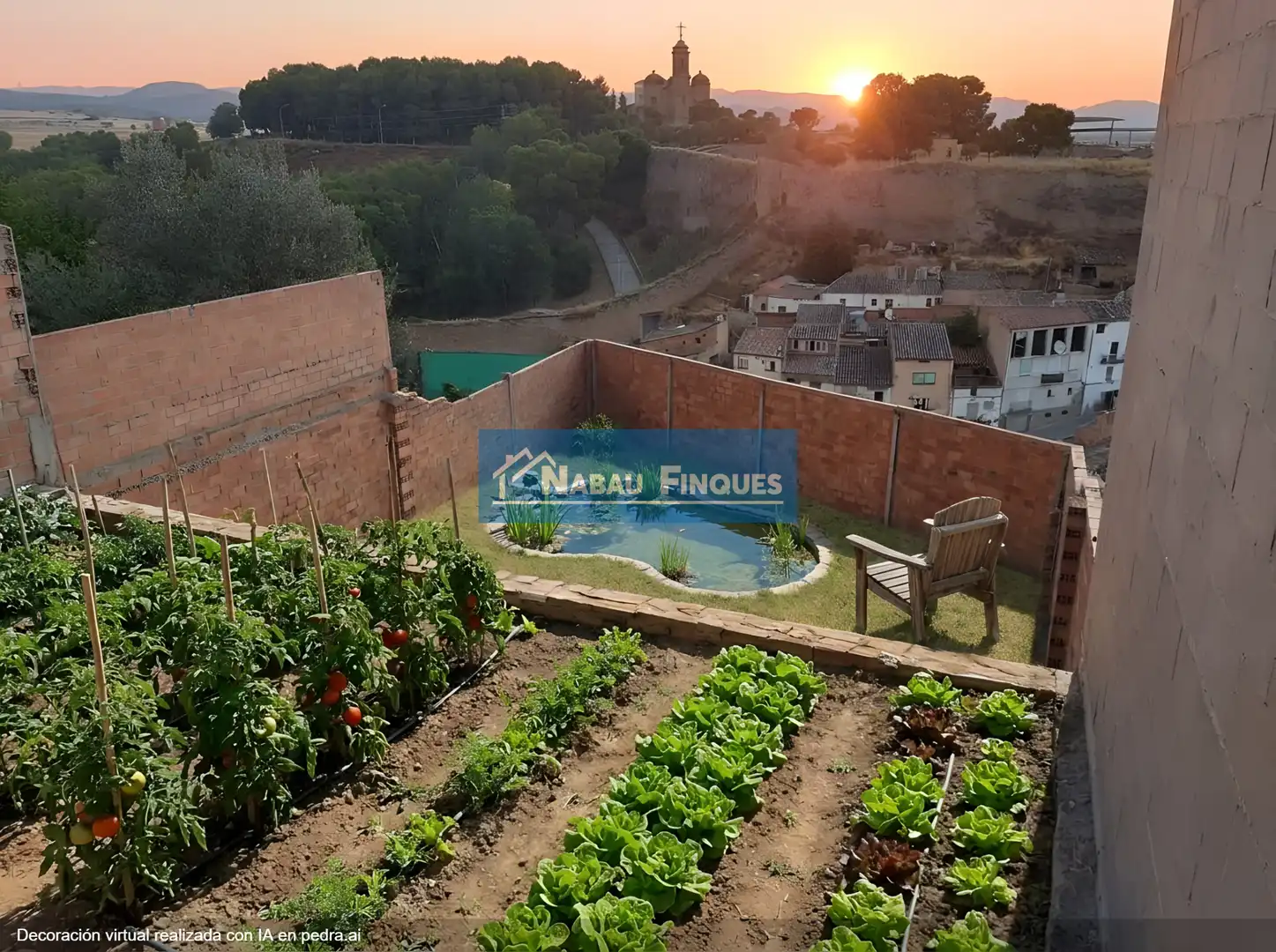 Garden of Industrial buildings for sale in Balaguer