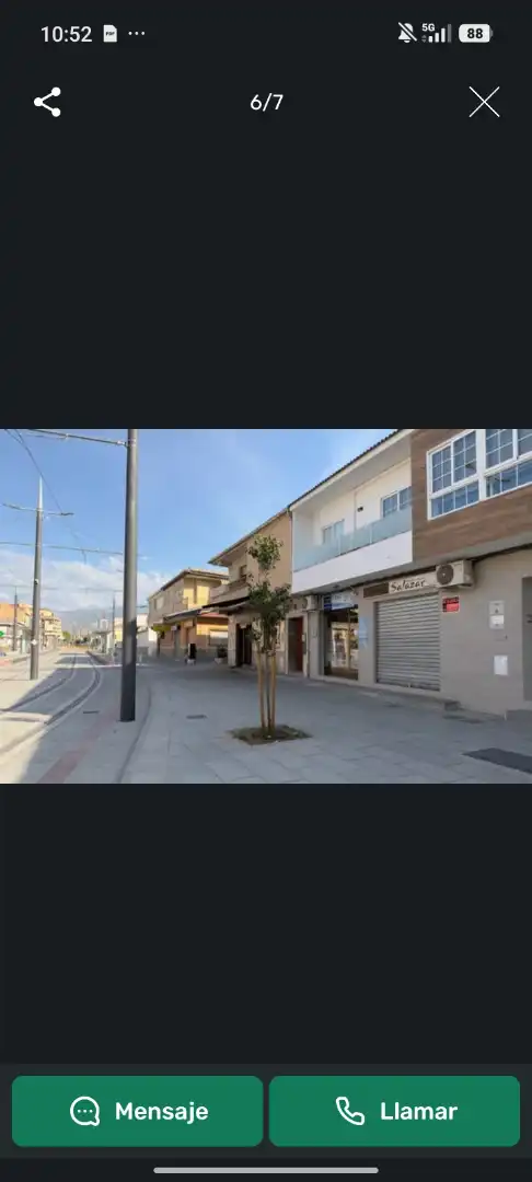 Exterior view of Commercial properties for rent in Parque de la Ermita