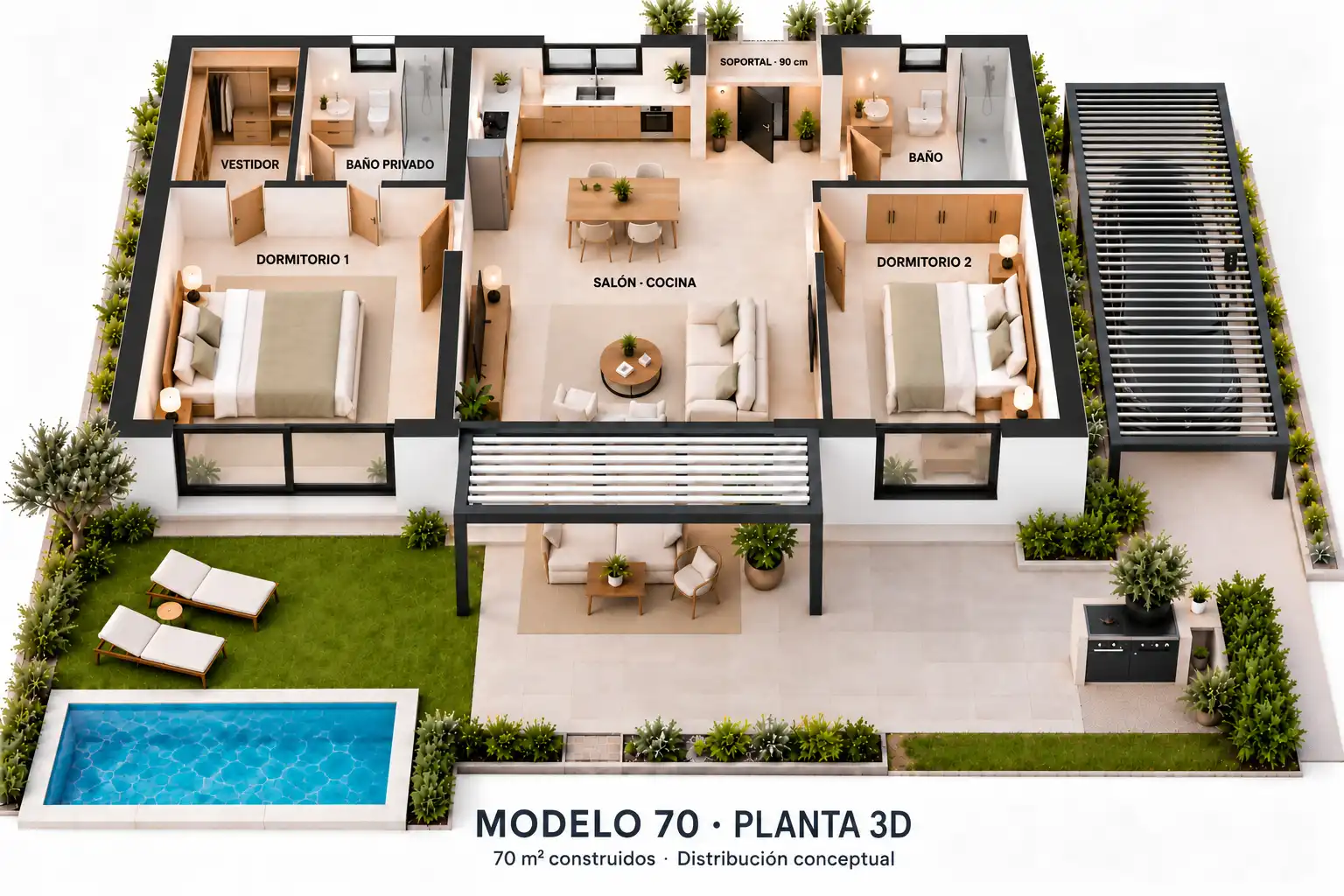 Villa avec piscine à vendre à Hontoba, imagen 3